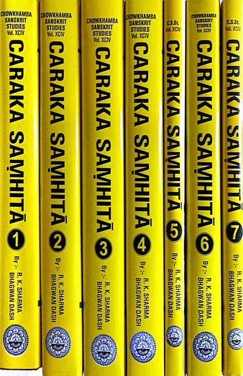 Charaka Samhita In 7 vols